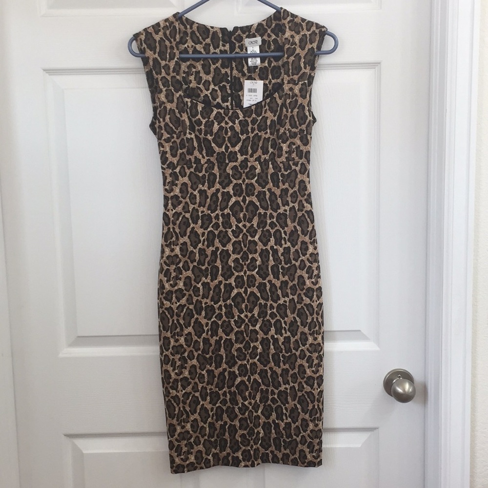 Animal Print Cache Dress